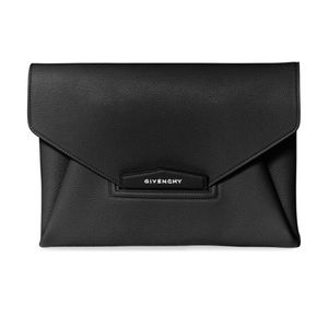 Givenchy Black Antigona Medium Envelope Clutch